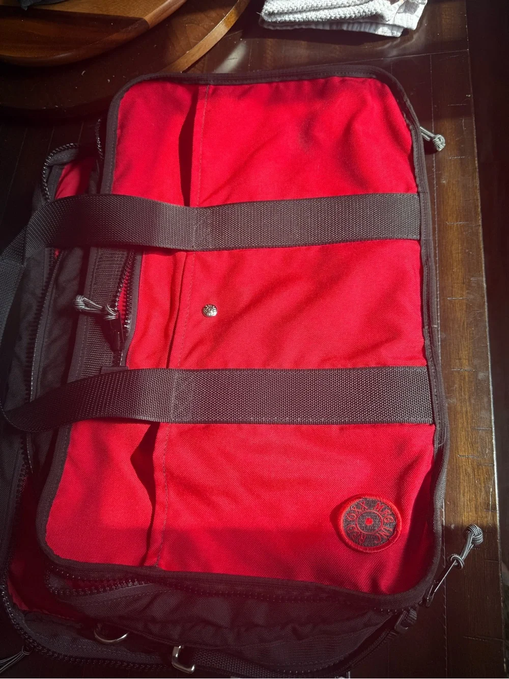 Red Oxx Air Boss Carry on Travel Duffel Bag